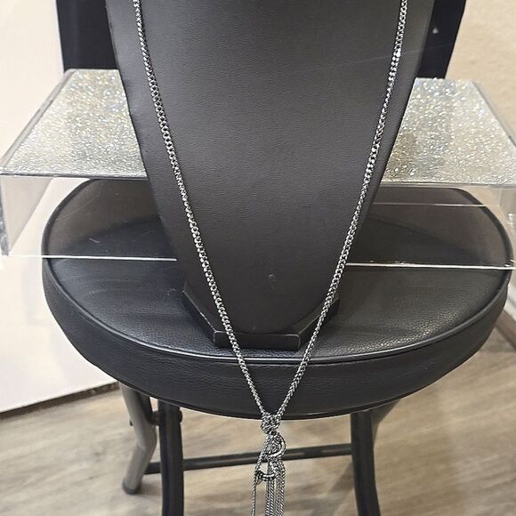 Simply Vera Vera Wang Silver Tone Snake Y Necklace - Picture 7 of 8